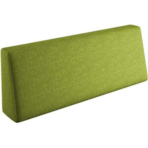 sunnypillow , Coussin Dossier pour Canapé Palette Euro Intérieur/Extérieur Appui 120 x 40 x 20/10cm plusieures Tailles et Couleurs à Choisir Coussin Matelas en Mousse Vert Limone - Publicité