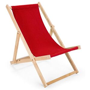 Unbekannt Chaise longue de jardin en bois - Publicité