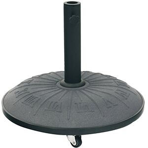 HESPERIDE Pied de Parasol Cadran Béton 25 Kg Gris - Publicité