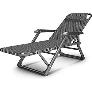 SUNMME Chaise Longue Confortable et Stable, Ensembles de Jardin Robustes, chaises Longues de Camping, Chaise Longue Pliante à gravité zéro - Publicité