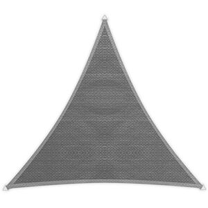 Windhager Voile d'ombrage Sunsail Adria, Triangulaire 3, 6 x 3, 6 m (Isocèle), Protection Solaire, Protection UV, Résistant aux Intempéries et Respirant, Granit, 10967 - Publicité