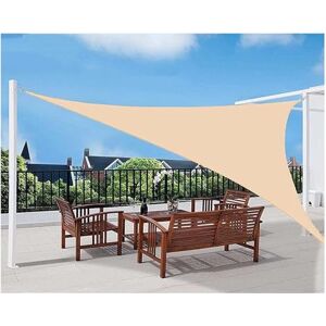 ROUYA Voile d'ombrage Auvent Triangulaire Étanche 2 X 2 X 2 M À Angle Droit, De Nombreuses Couleurs Et Tailles, Protection UV À 98%, Auvent De Protection Solaire, avec Anneau en D Et Cordon for Terrasse ( - Publicité