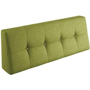 sunnypillow Coussin Dossier pour Palette Euro Canapé Intérieur/Extérieur Appui 120 x 40 x 20/10cm plusieures Tailles et Couleurs à Choisir Coussin Matelas en Mousse Vert Limone - Publicité