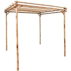 Tidyard Pergola Bambou/Pergola Exterieur Jardin 170x170x220 cm - Publicité