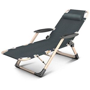 DEUYO Ensembles de meubles de jardin, chaise longue pliante, bain de soleil, camping, chaises de jardin, chaise longue pliante zéro gravité, inclinable, inclinable, étanche, en métal pour l'extérieur, - Publicité