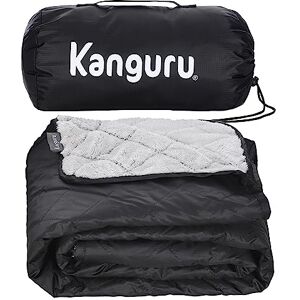 Kanguru Couverture Pique Nique Plaid Polaire Tapis de Sol Camping, Serviette de Plage, Matelas Pliable pour randonnée, Tapis Exterieur, Couverture Camping,Plaid Pique Nique Impermeable 140 x 170 cm - Publicité