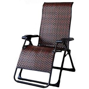 WEBOL Ensembles de meubles de jardin Chaise longue ， Chaises de jardin de camping Chaise longue pliante à gravité inclinable Chaises longues imperméables inclinables en métal pour bureau extérieur beau - Publicité