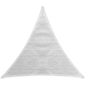 Windhager Voile d'ombrage Sunsail Adria, Triangulaire 3, 6 x 3, 6 m (Isocèle), Protection Solaire, Protection UV, Résistant aux Intempéries et Respirant, Blanc, 10975 - Publicité