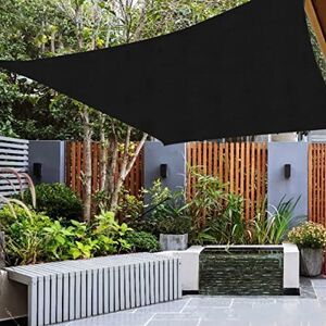 HJXGQJM Voile D'Ombrage Rectangulaire Imperméable 3x5m, Voile D'ombrage Terrasse,Polyester Oxford, Protection UV 95%, Indéchirable, Protection Solaire D'Extérieur for Jardin, Balcon, Patio, Gris Voiles d'omb - Publicité