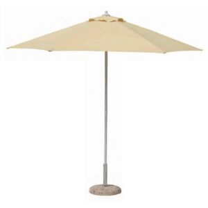 BIZZOTTO Parasol Delfi rond diamètre 2.7 m beige