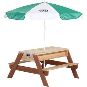 Axi Table convertible de jeu sable et eau avec parasol - Publicité