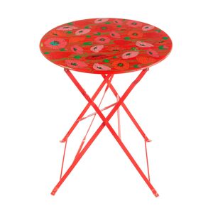 Table pliante Rouge 60x71x60cm