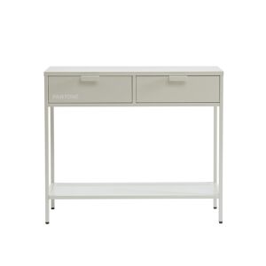 Pantone Console métal beige sable 100cm Beige 100x85x30cm