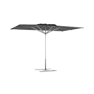 Assalit-Jean Parasol de terrasse Prémium Gris anthracite 300 x 200 Armature Gris