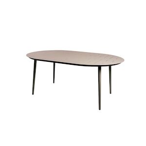 Table ovale Inari Muscade 200X100X75CM  Essenciel Green