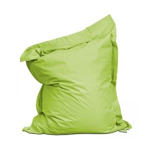 Oviala Business Housse vide de pouf de jardin en polyester vert 180 x 145 cm - Oviala