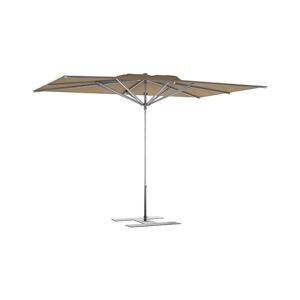 Assalit-Jean Parasol de terrasse Prémium Gazelle 240 x 240 Armature Gris