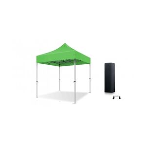 Xptent Tente Pliante 2X2 Structure Aluminium 45mm Toit 380g/m² Vert qualité Pro