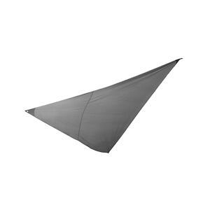 Voile d'ombrage triangle 4x4x4m Gris foncé Essenciel Green