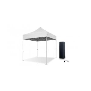 Xptent Tente Pliante 2X2 Structure Aluminium 45mm Toit 380g/m² Blanc qualité Pro