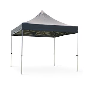 Oviala Business MobeventPro tente pliante M2 3X3M 50MM 480G/M² - Aluminum et Polyester - Gris