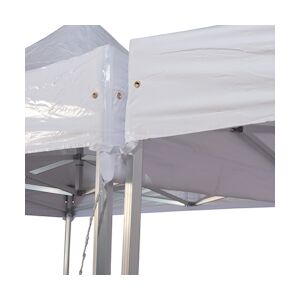 gouttiere pour tonnelle 6m blanc Furnitrade