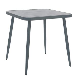 Table de jardin carrée Papillon en   -  Gris Carré Aluminium Amadeus 75x75 cm - Publicité