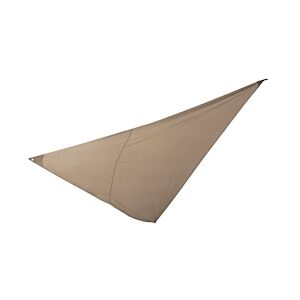 Toile ombrage triangle Taupe 5x5x5m Essenciel Green