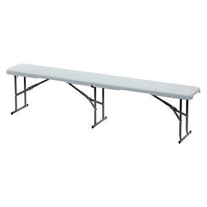 Bartscher Banc pliable en plastique 1820W   1820x280x435(h)mm. Publicité