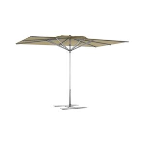 Assalit-Jean Parasol de terrasse Prémium Havane 300 x 200 Armature Gris