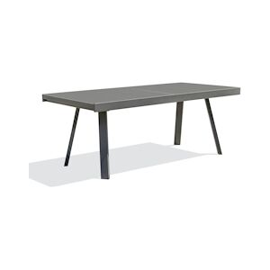 DCB GARDEN Table de jardin 12 places en aluminium - STOCKHOLM