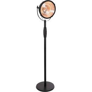 Chauffage de terrasse Sunred Indus Bright sur pied noir 2100 watts