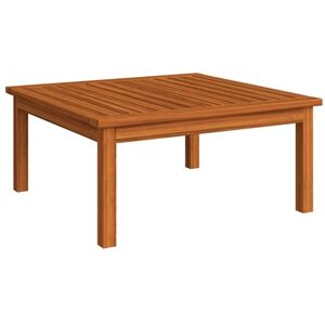 Non communiqué Table de salon de jardin 63x63x30 cm Bois solide d'acacia - Publicité