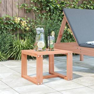 Non communiqué vidaXL Table d'appoint de jardin 40x38x28,5 cm bois massif de douglas Bois - Publicité