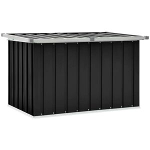 46259 vidaXL Boîte de rangement de jardin Anthracite 109x67x65 cm - Publicité