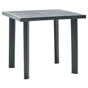 48803 vidaXL Table de jardin Vert 80x75x72 cm Plastique - Publicité