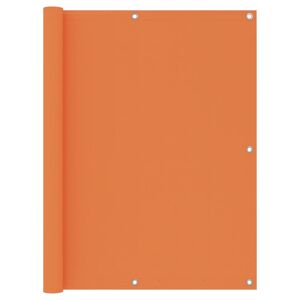 135054 vidaXL Écran de balcon Orange 120x500 cm Tissu Oxford - Publicité