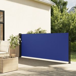 4004281 vidaXL Auvent latéral rétractable bleu 120x300 cm - Publicité