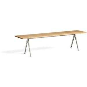 Banc en bois et acier beige 190 cm Pyramid - HAY - Publicité