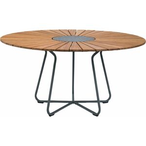 Table ronde 150 cm en bambou piètement en aluminium CIRCLE - Houe