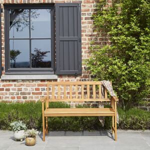 BOIS DESSUS BOIS DESSOUS Banc de jardin en acacia massif