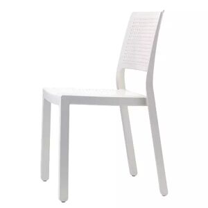 Scab design 2 chaises design EMI pour interieur ou exterieur - Scab Blanc