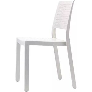 2 chaises design EMI pour intérieur ou extérieur - Scab Blanc