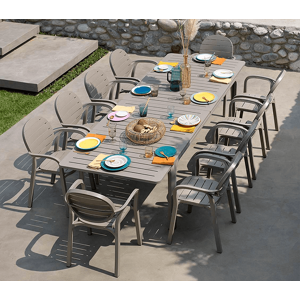 TABLE DE JARDIN EXTENSIBLE EN ALUMINIUM ALLORO