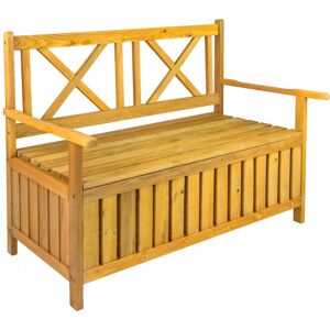 Dema Banc de jardin avec coffre de rangement 