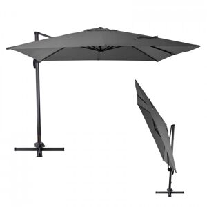 Dema Parasol déporté Verona - 3 x 3 m - Anthracite