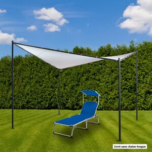 Dema Pavillon Butterfly - Voile d'ombrage 3,5 x 3,5 m