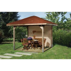 Tonnelle de jardin en bois PARADIES taille 3