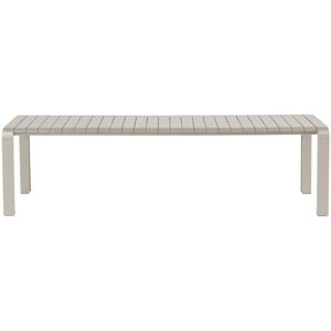 Zuiver Vondel - Banc de jardin en métal 175x45cm - Couleur - Beige