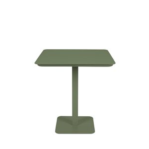 Zuiver Vondel - Table à manger de jardin bistrot en métal 71x71cm - Couleur - Vert